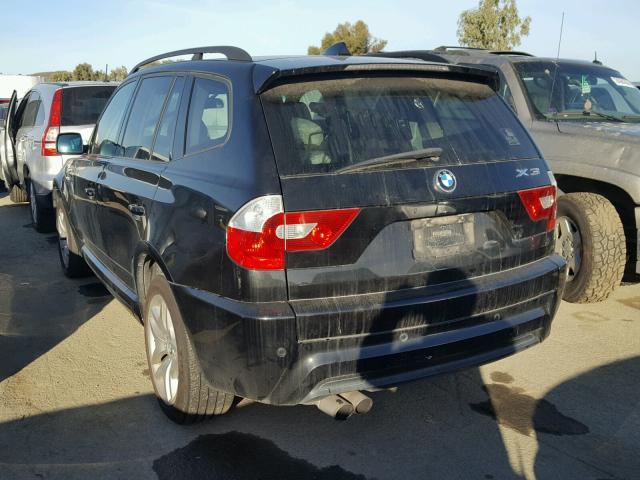 WBXPA934X6WD32750 - 2006 BMW X3 3.0I BLACK photo 3