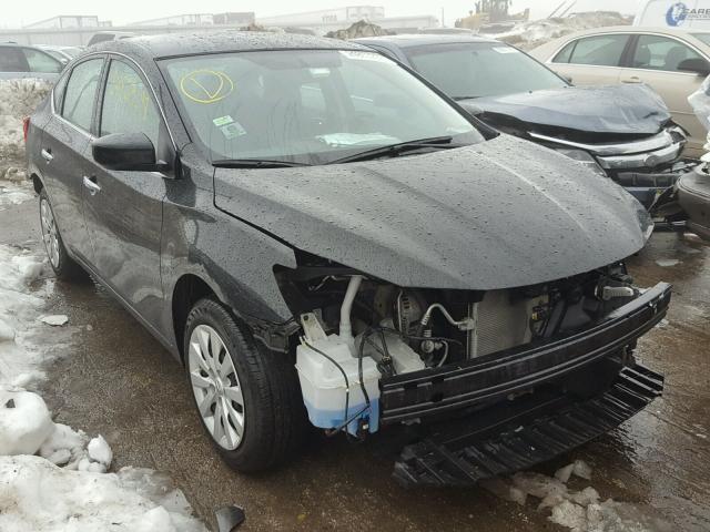 3N1AB7AP9GY326398 - 2016 NISSAN SENTRA S BLACK photo 1