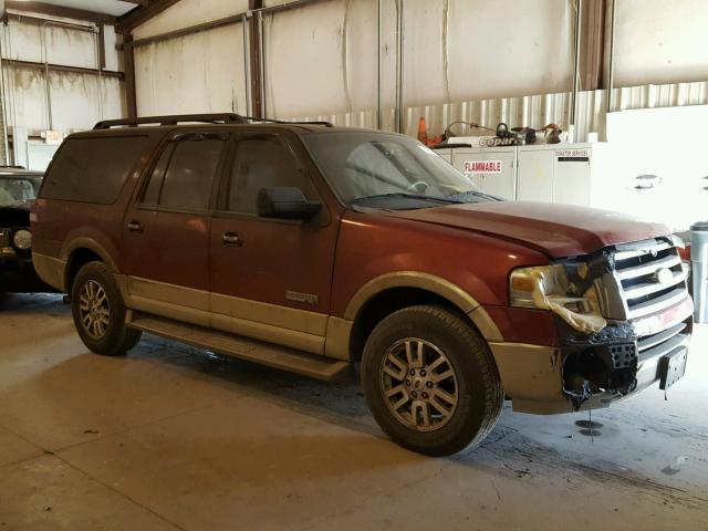 1FMFK17568LA31531 - 2008 FORD EXPEDITION MAROON photo 1