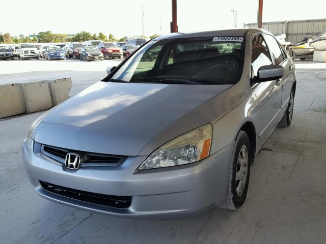 1HGCM56343A065529 - 2003 HONDA ACCORD LX GRAY photo 2