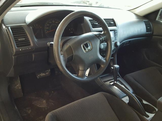 1HGCM56343A065529 - 2003 HONDA ACCORD LX GRAY photo 9