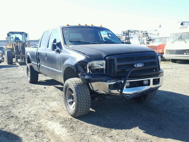 1FTWW31P15EB48786 - 2005 FORD F350 SRW S BLACK photo 1