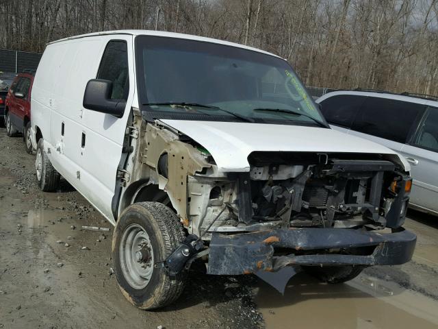 1FTNE14W38DB41550 - 2008 FORD ECONOLINE WHITE photo 1