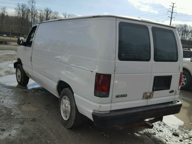 1FTNE14W38DB41550 - 2008 FORD ECONOLINE WHITE photo 3