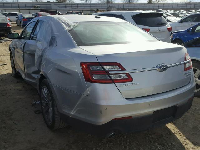 1FAHP2F88HG129085 - 2017 FORD TAURUS LIM SILVER photo 3