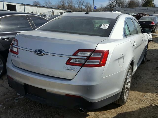 1FAHP2F88HG129085 - 2017 FORD TAURUS LIM SILVER photo 4