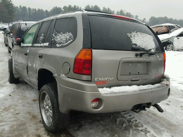 1GKDT13S452188078 - 2005 GMC ENVOY GRAY photo 3