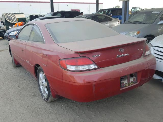 2T1CF22P7XC179803 - 1999 TOYOTA CAMRY SOLA RED photo 3