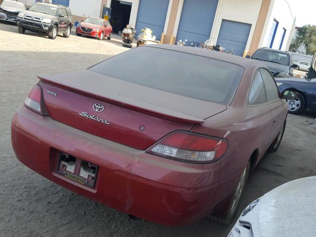 2T1CF22P7XC179803 - 1999 TOYOTA CAMRY SOLA RED photo 4