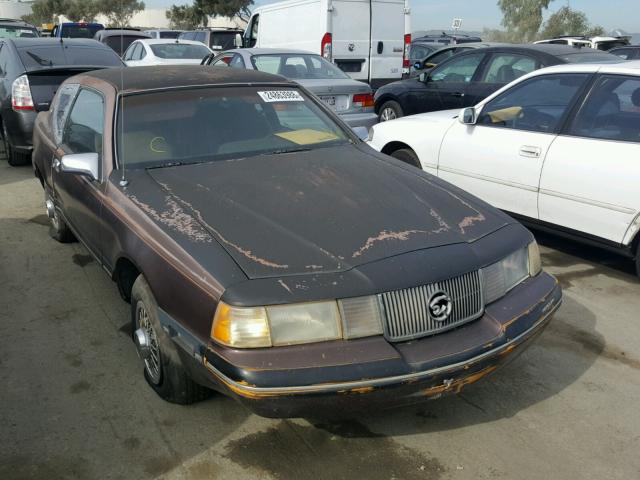 1MEBM60F2JH624596 - 1988 MERCURY COUGAR LS BROWN photo 1