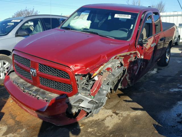 1C6RR6FT7DS669949 - 2013 RAM 1500 ST RED photo 2