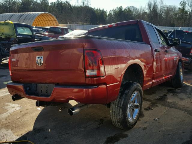 1C6RR6FT7DS669949 - 2013 RAM 1500 ST RED photo 4