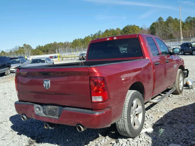 1C6RR6FT2ES154696 - 2014 RAM 1500 ST BURGUNDY photo 4