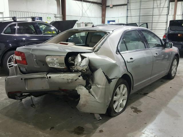 3LNHM26T68R639821 - 2008 LINCOLN MKZ GOLD photo 4