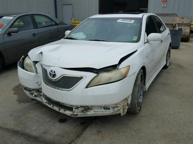 4T1BK46K87U521677 - 2007 TOYOTA CAMRY NEW WHITE photo 2