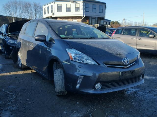 JTDZN3EUXD3211488 - 2013 TOYOTA PRIUS V GRAY photo 1