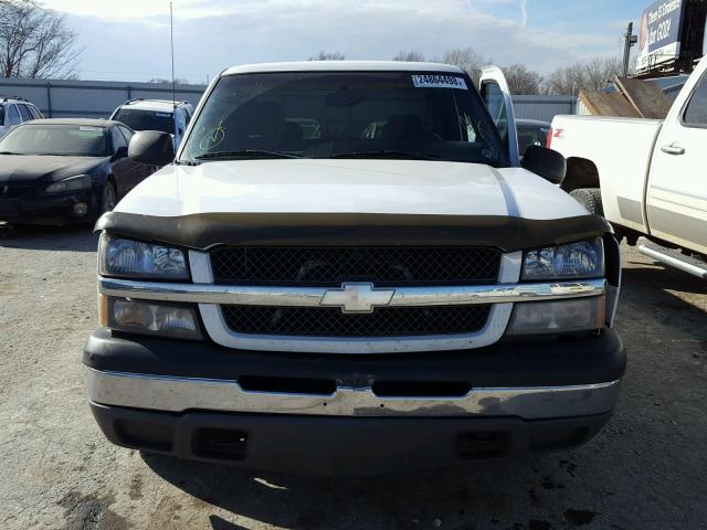 2GCEC19V531130771 - 2003 CHEVROLET SILVERADO WHITE photo 10