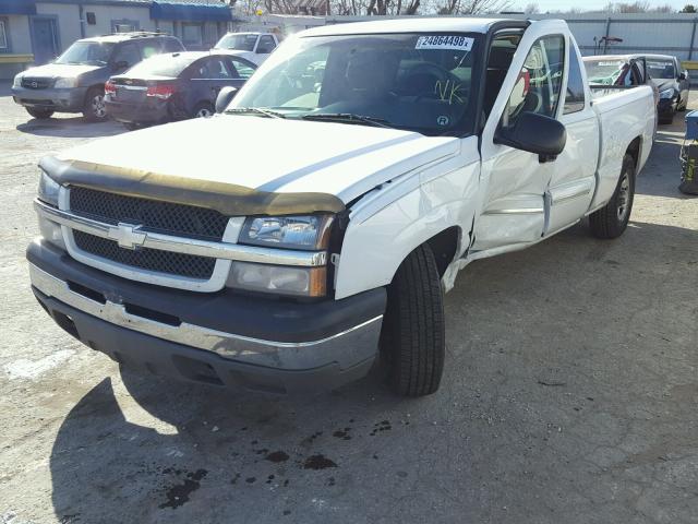 2GCEC19V531130771 - 2003 CHEVROLET SILVERADO WHITE photo 2