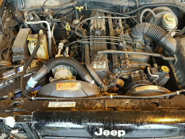 1J4FF68S3XL531116 - 1999 JEEP CHEROKEE S BLACK photo 7