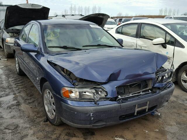 YV1RS61R612078719 - 2001 VOLVO S60 BLUE photo 1