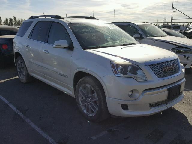 1GKKRTED8BJ234013 - 2011 GMC ACADIA DEN WHITE photo 1