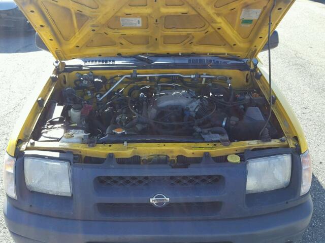 5N1ED28Y9YC596506 - 2000 NISSAN XTERRA XE YELLOW photo 7