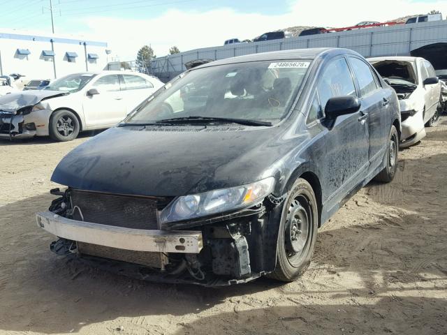 2HGFA55589H704451 - 2009 HONDA CIVIC SI BLACK photo 2