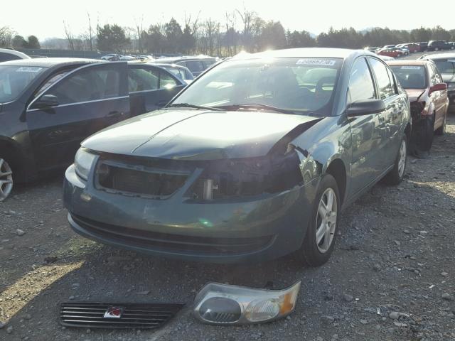 1G8AJ58FX6Z158609 - 2006 SATURN ION LEVEL GREEN photo 2