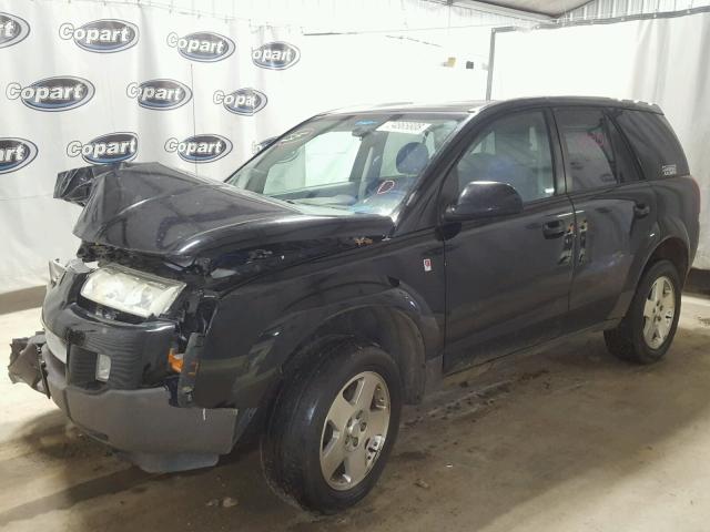 5GZCZ63495S847467 - 2005 SATURN VUE BLACK photo 2