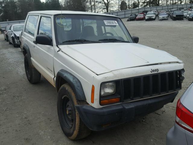 1J4FT27S8VL551829 - 1997 JEEP CHEROKEE S WHITE photo 1