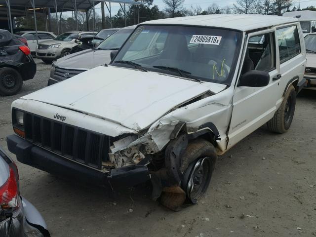 1J4FT27S8VL551829 - 1997 JEEP CHEROKEE S WHITE photo 9