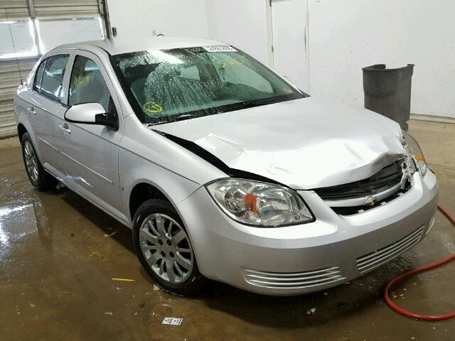 1G1AT58H897128812 - 2009 CHEVROLET COBALT LT SILVER photo 1