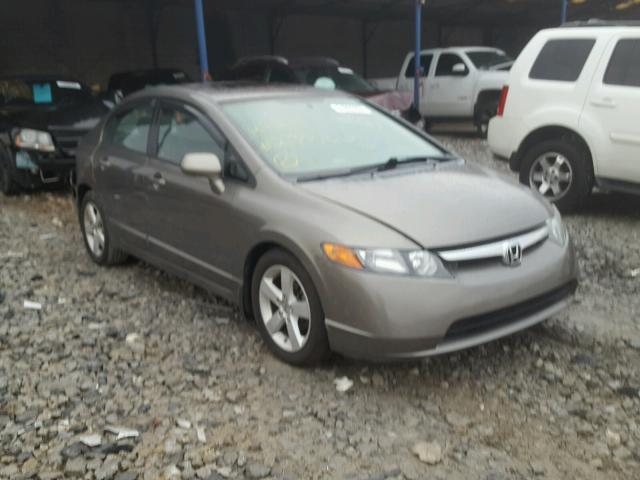 2HGFA16918H321315 - 2008 HONDA CIVIC EXL GRAY photo 1