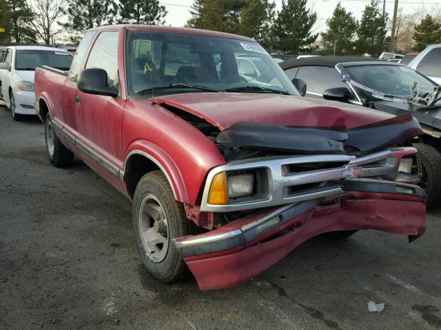 1GCCS19X3T8164720 - 1996 CHEVROLET S TRUCK S1 RED photo 1