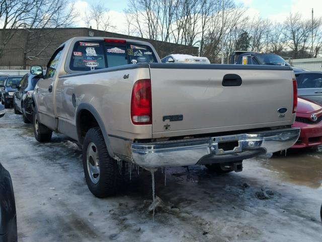 2FTZF1829WCA72608 - 1998 FORD F150 TAN photo 3