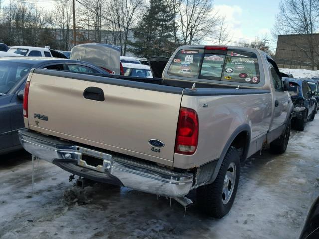 2FTZF1829WCA72608 - 1998 FORD F150 TAN photo 4