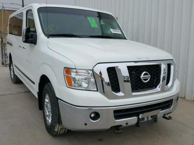 5BZAF0AA6DN201579 - 2013 NISSAN NV 3500 WHITE photo 1