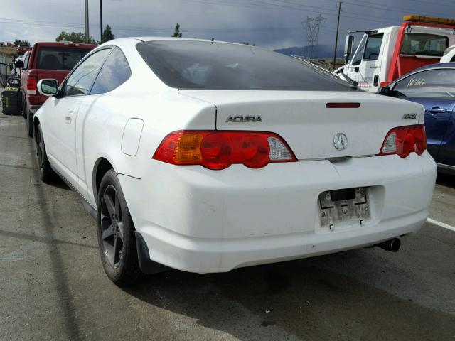 JH4DC53854S016985 - 2004 ACURA RSX WHITE photo 3