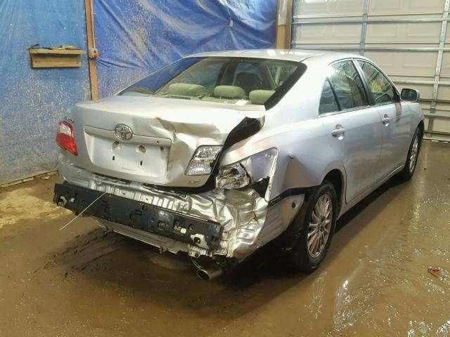 4T4BE46K07R006542 - 2007 TOYOTA CAMRY NEW SILVER photo 4