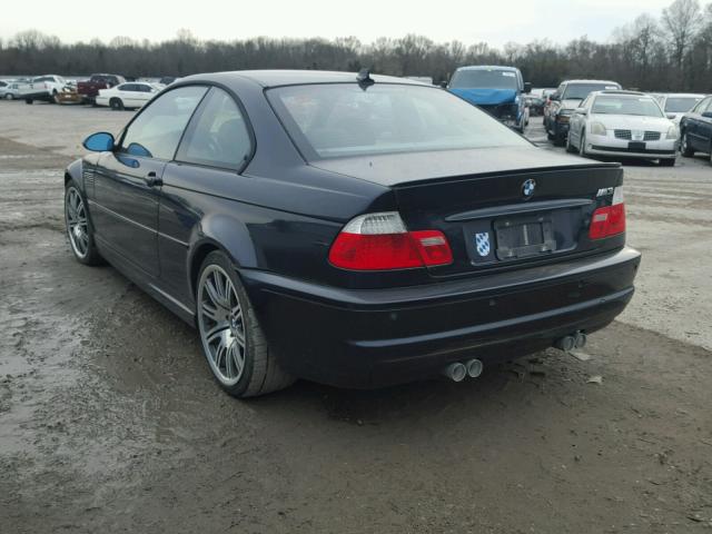 WBSBL93424PN56707 - 2004 BMW M3 BLACK photo 3