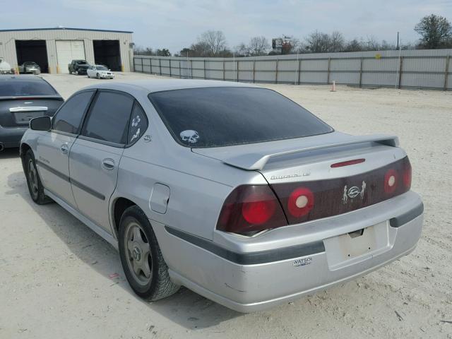 2G1WH55K0Y9174333 - 2000 CHEVROLET IMPALA LS SILVER photo 3