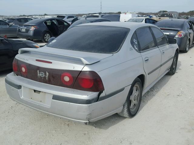 2G1WH55K0Y9174333 - 2000 CHEVROLET IMPALA LS SILVER photo 4