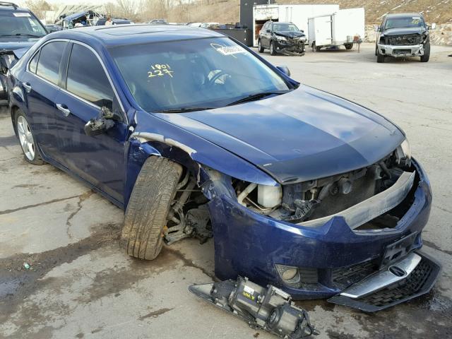 JH4CU266X9C013664 - 2009 ACURA TSX BLUE photo 1