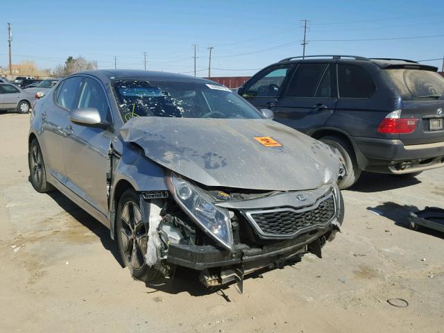 KNAGM4AD5D5041208 - 2013 KIA OPTIMA HYB SILVER photo 1