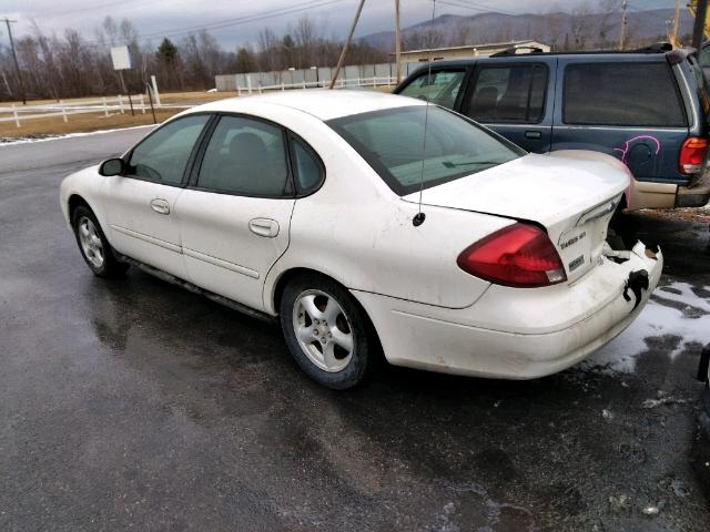 1FAFP55243A168161 - 2003 FORD TAURUS SES WHITE photo 3