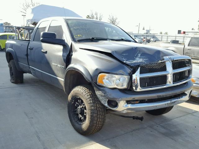 3D7KU28CX4G175466 - 2004 DODGE RAM 2500 S GRAY photo 1