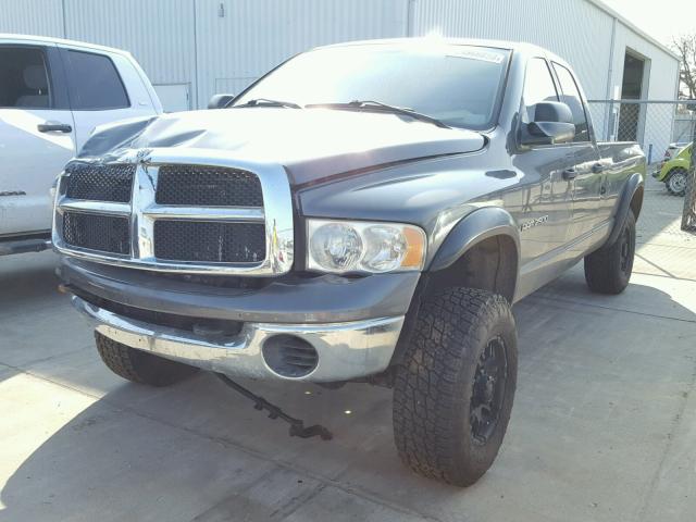3D7KU28CX4G175466 - 2004 DODGE RAM 2500 S GRAY photo 2