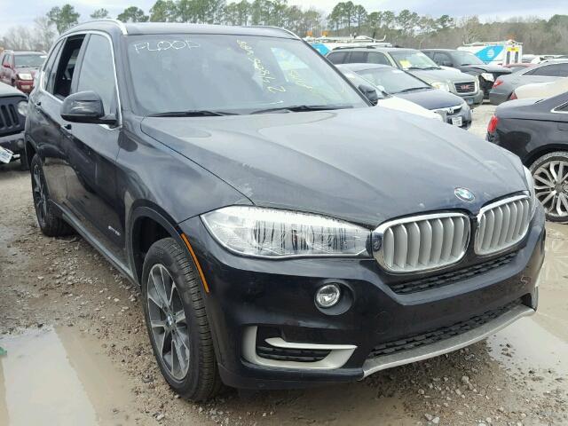 5UXKR2C3XH0X04362 - 2017 BMW X5 SDRIVE3 BLACK photo 1