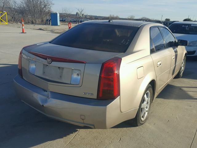 1G6DP567350219611 - 2005 CADILLAC CTS HI FEA SILVER photo 4