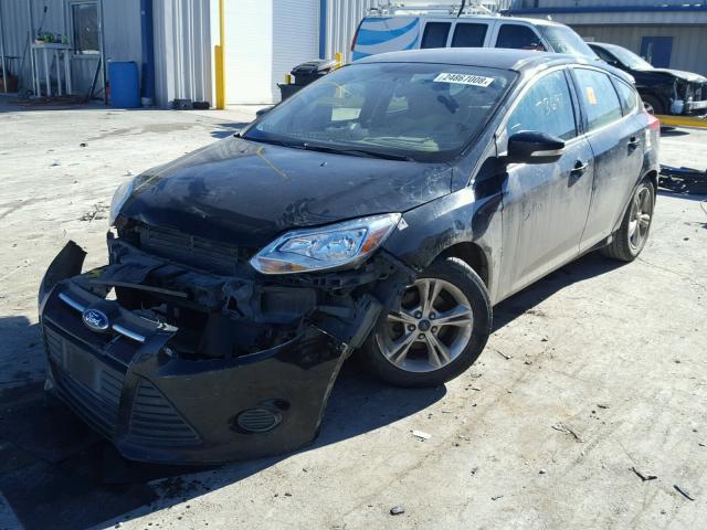 1FADP3K29EL294541 - 2014 FORD FOCUS SE BLACK photo 2